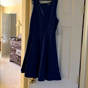 New with tags Lulus V-neck sleeveless blue dress